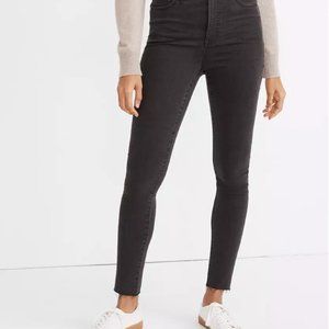 Madewell High-Rise Skinny Jeans in Lunar Wash 26